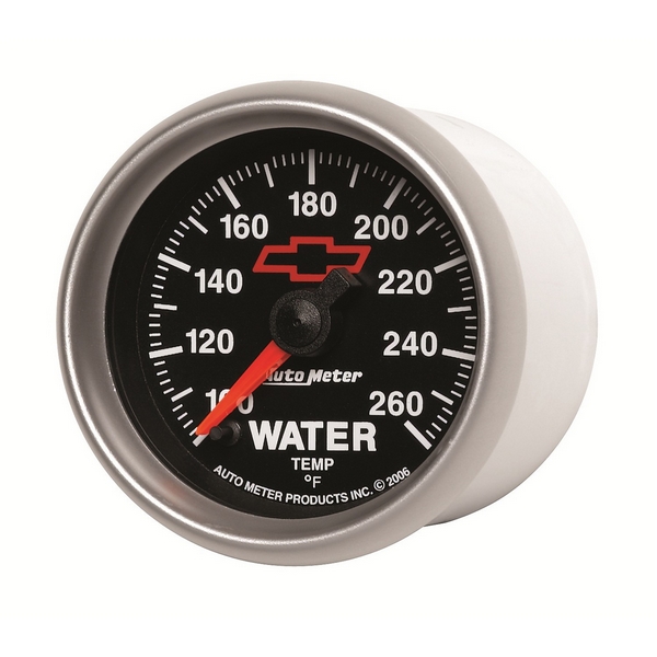 2-1/16" WATER TEMPERATURE, 100-260 F, GM BLACK